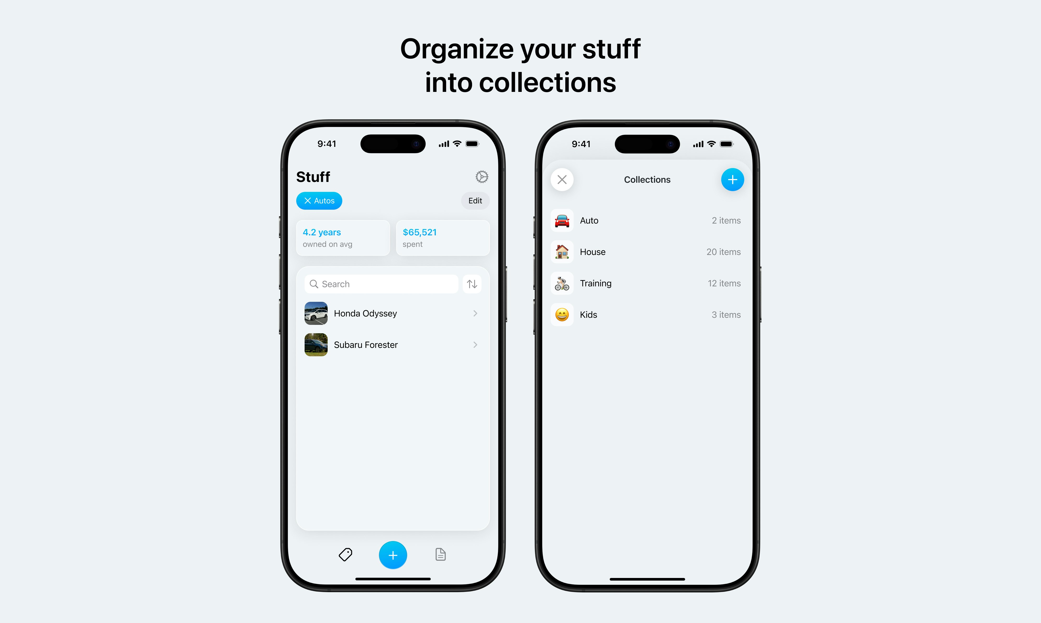 Média Application iOS Stublog - Suivre, organiser et rappeler les détails de vos affaires 6