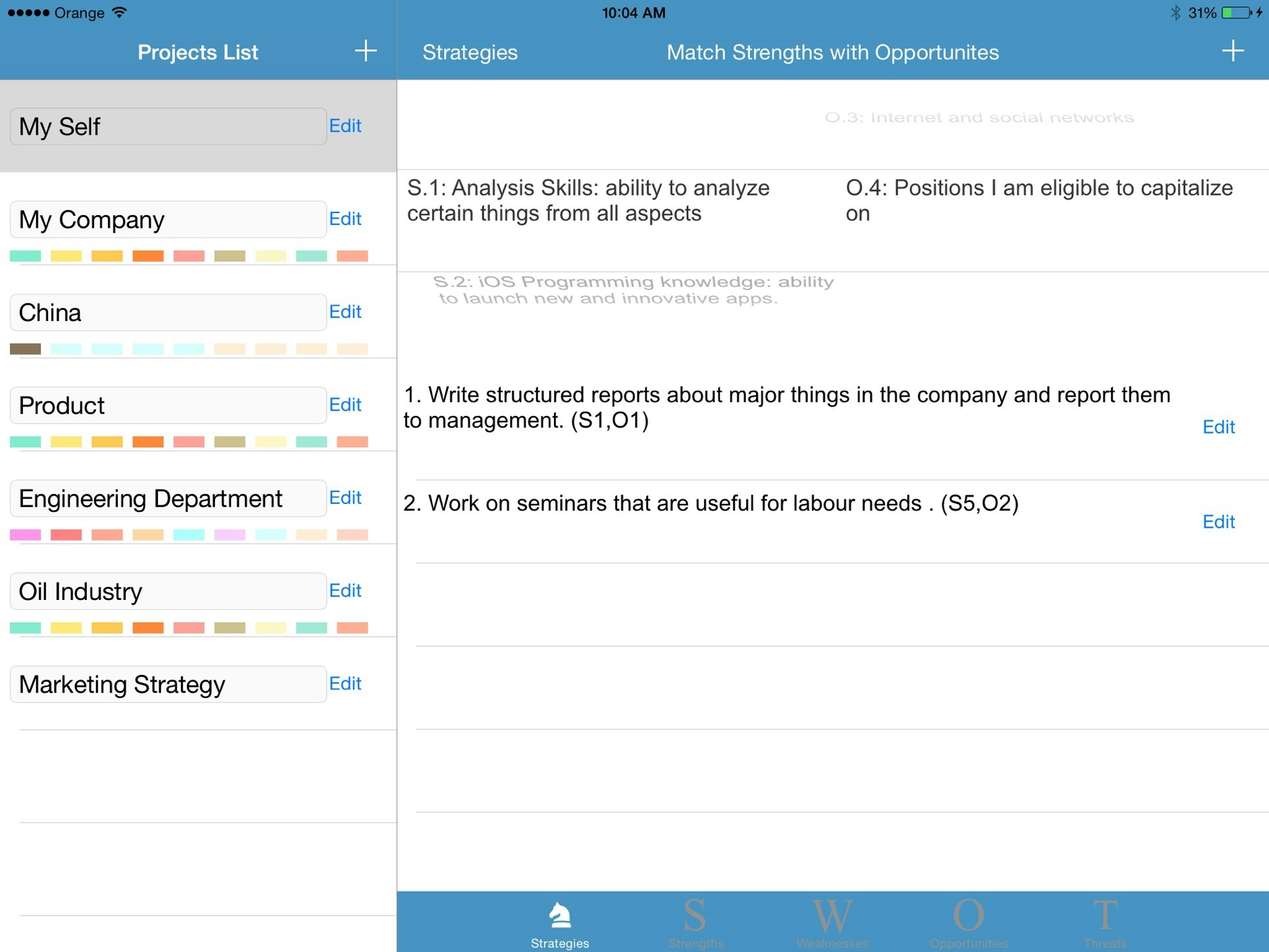 Strategizer App gallery image