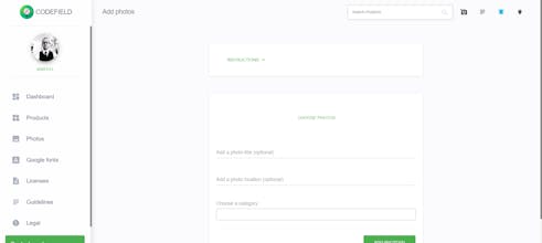 Codefield 2.0 gallery image