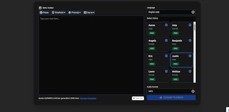 TTSForge AI Voice Generator gallery image