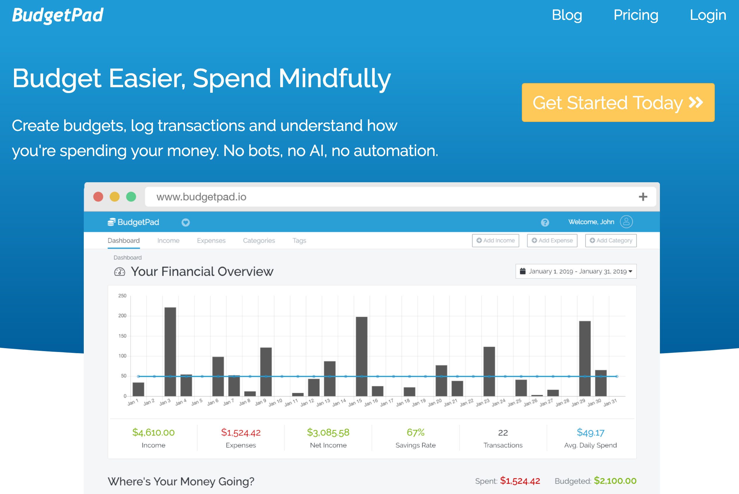 BudgetPad gallery image