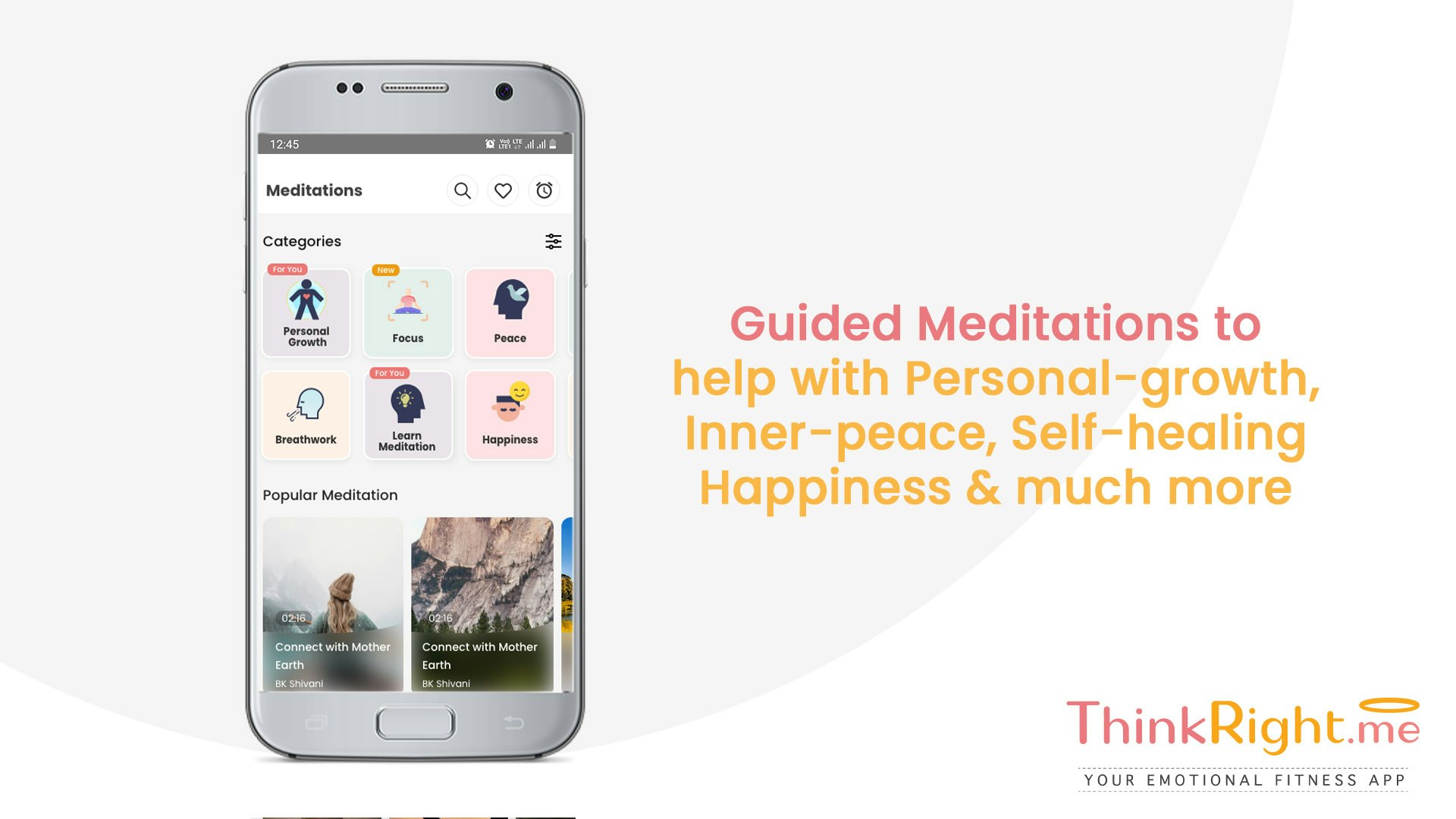 Thinkrightme: meditazione |Mente calma media 7