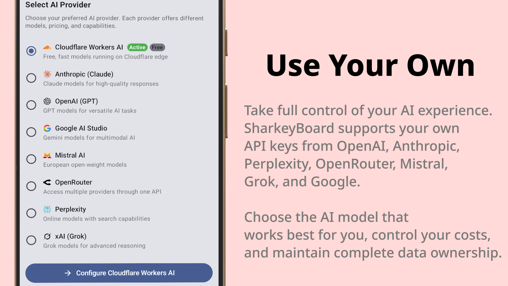 SharkeyBoard - Keyboard, Android APP, AI assistant, Smart replies media 14