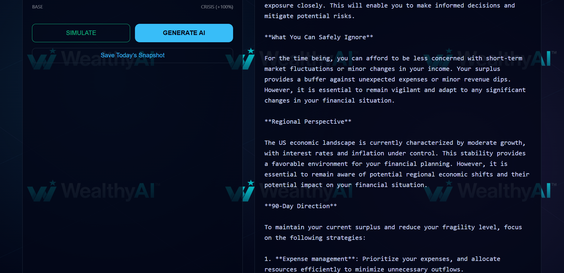 WealthyAI ⧈ gallery image