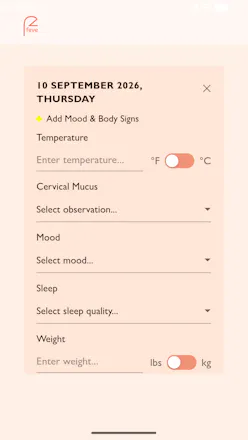 Feve: Ovulation Tracker & Diet gallery image