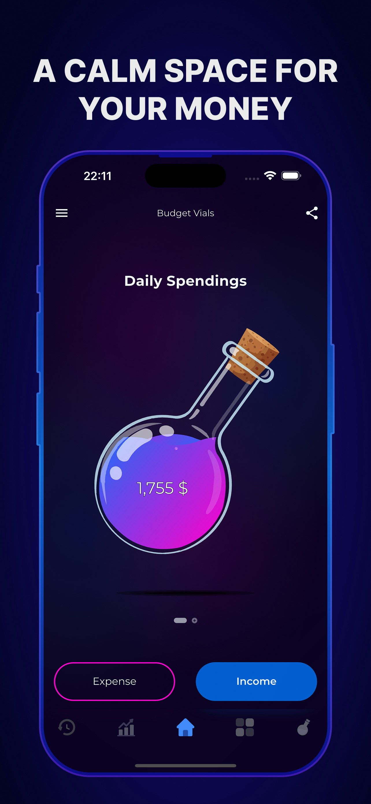 Budget Vials ― Visual Budgeting gallery image