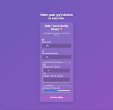 Side-Hustle Sanity Check gallery image