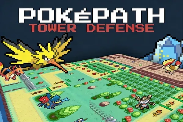 PokePathTD - Main product screenshot demonstrating key features and user interface