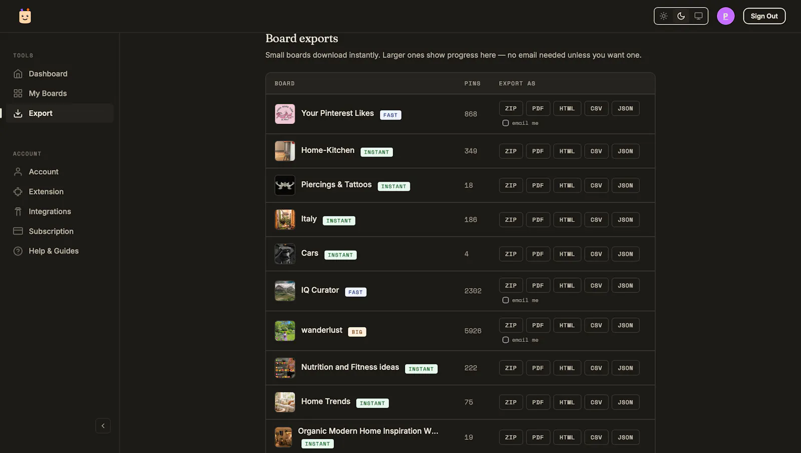 PinSuite screenshot 6