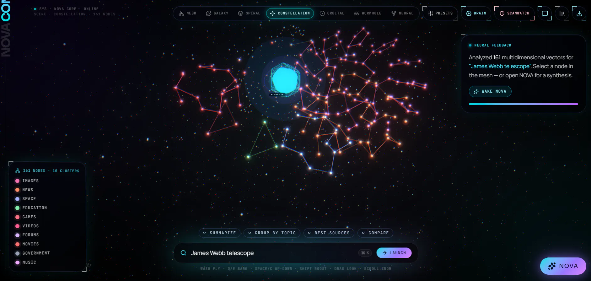 NOVA · Command Deck for the Open Web gallery image