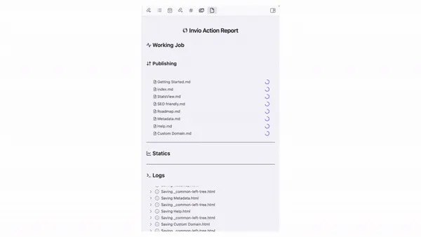 Invio - obsidian plugin gallery image