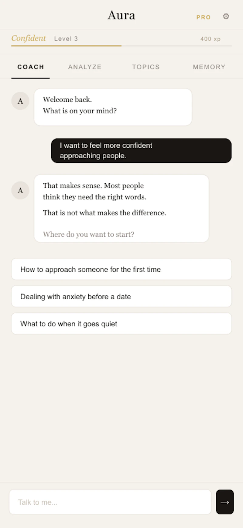 Aura Love Coach screenshot 2