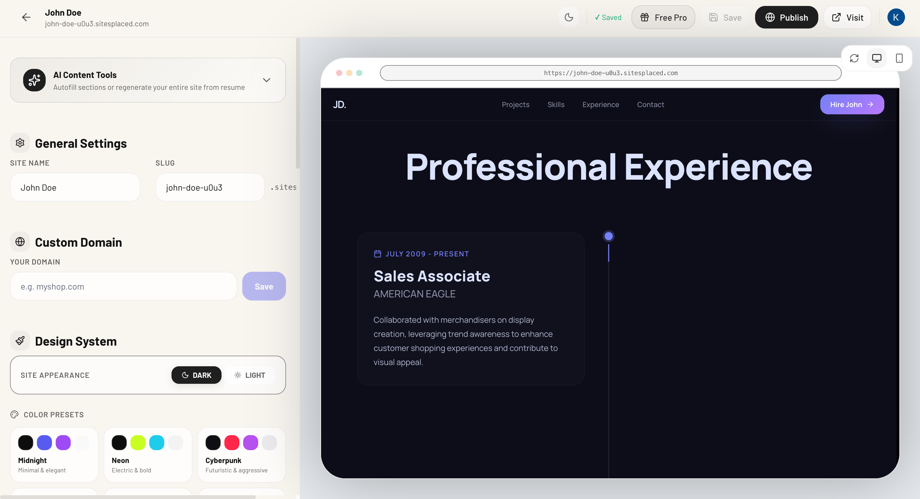 SitesPlaced gallery image