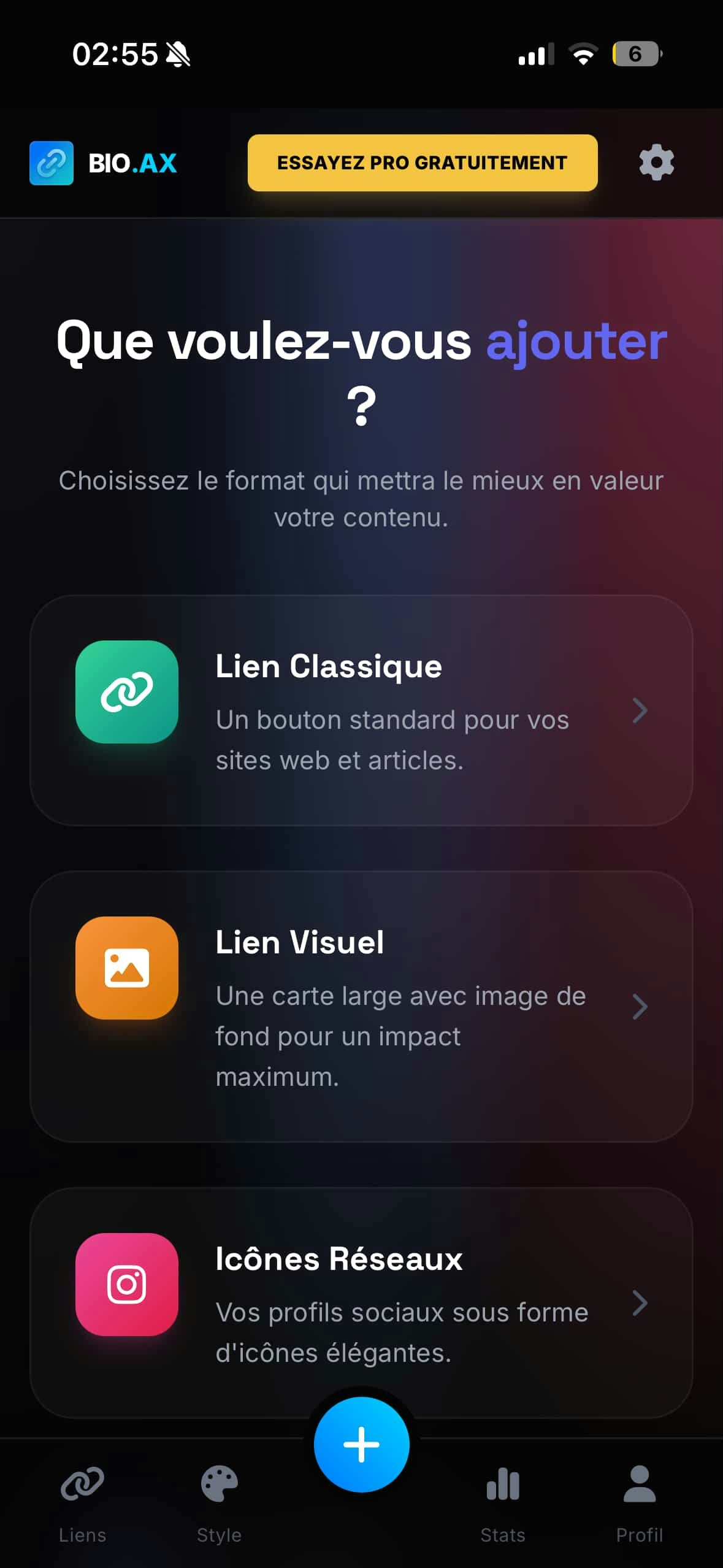 Bio.ax - Screenshot 3 showing product features and functionality