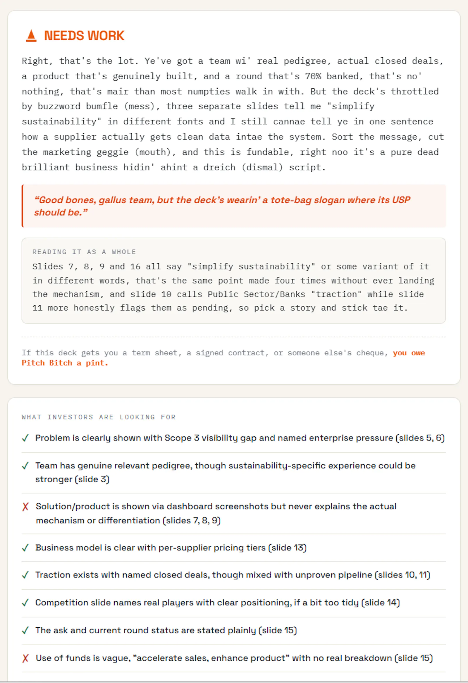 Pitch Bitch screenshot 3