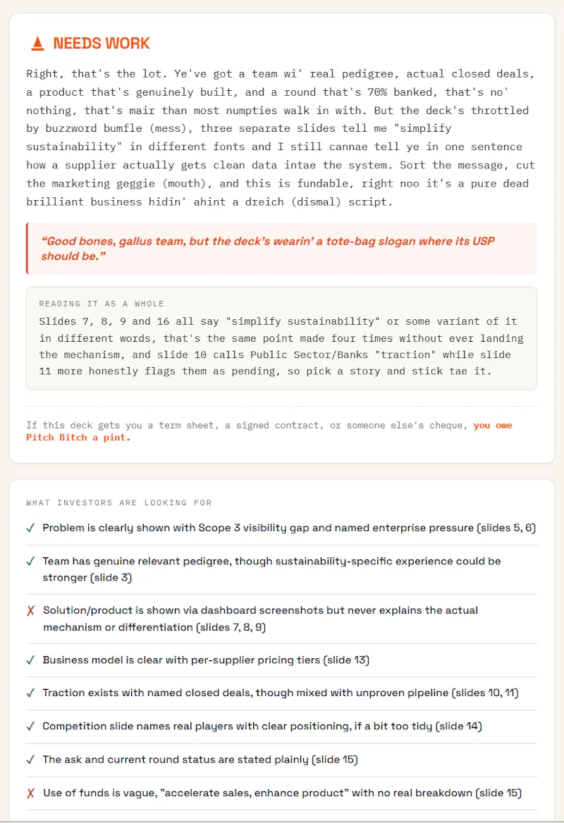Pitch Bitch screenshot 3