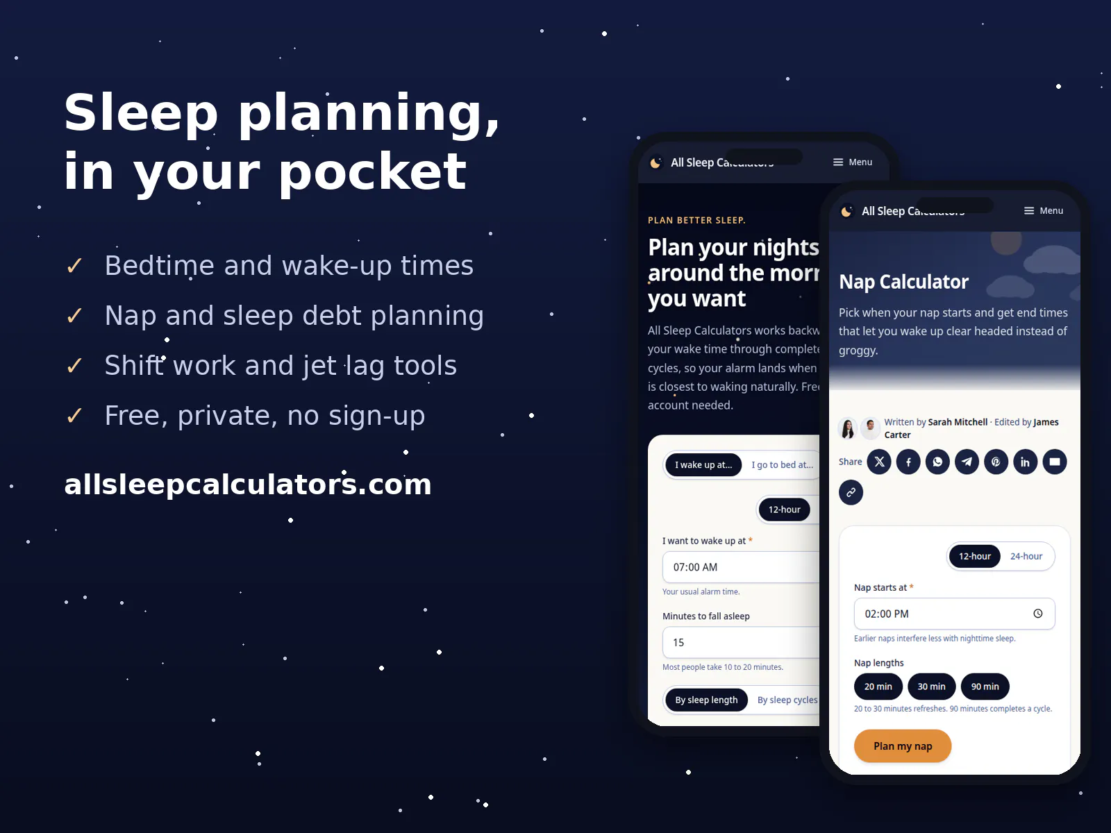 AllSleepCalculators screenshot 5