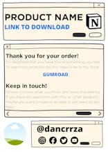 Canva template for PDF Invoice gallery image
