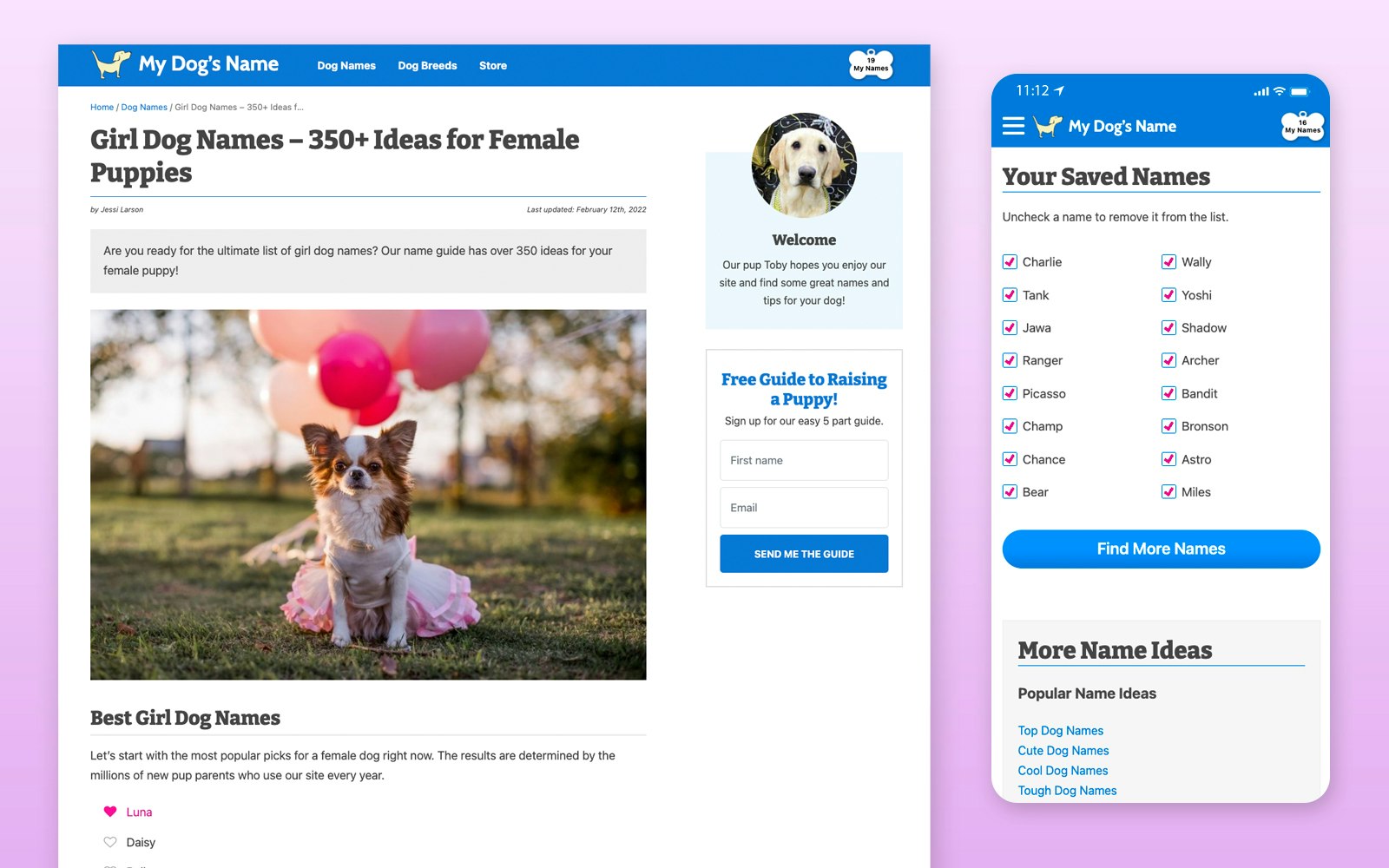 My Dog's Name gallery image