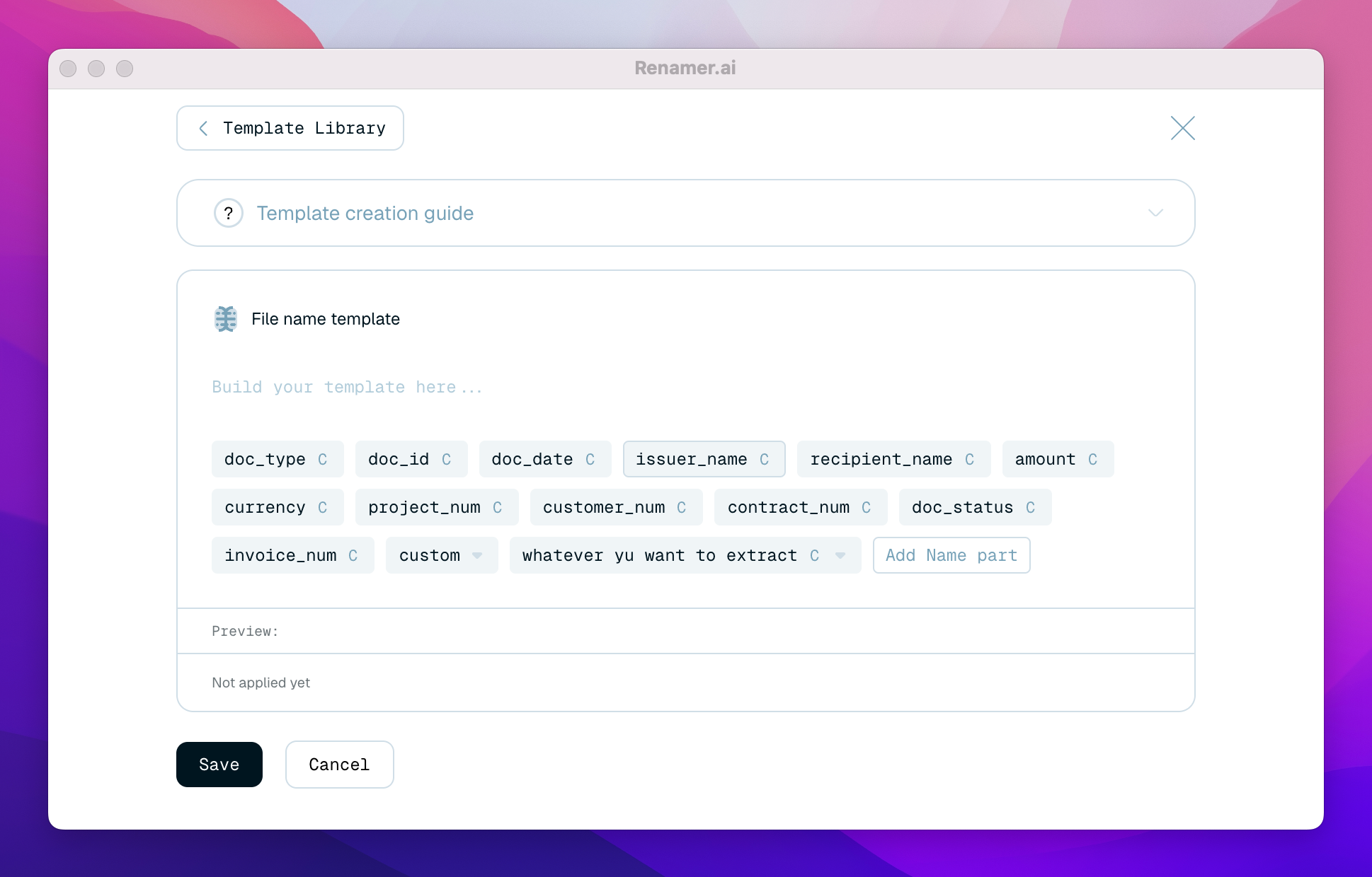 Renamer.ai - Screenshot 3 showing product features and functionality