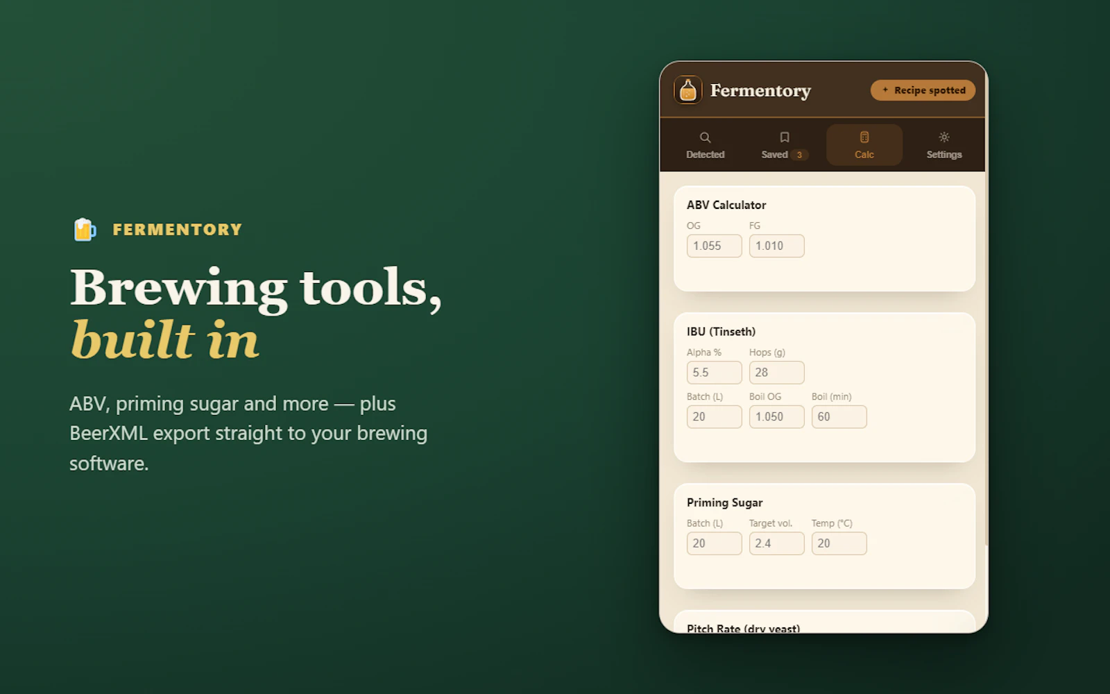 Fermentory screenshot 2