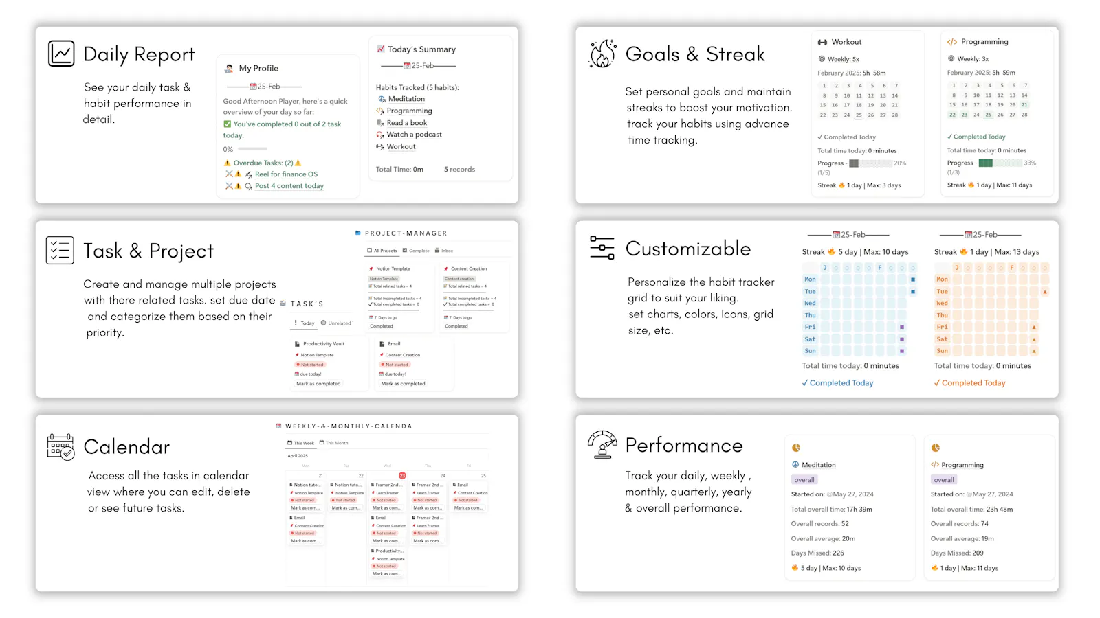 Productivity Vault screenshot 2