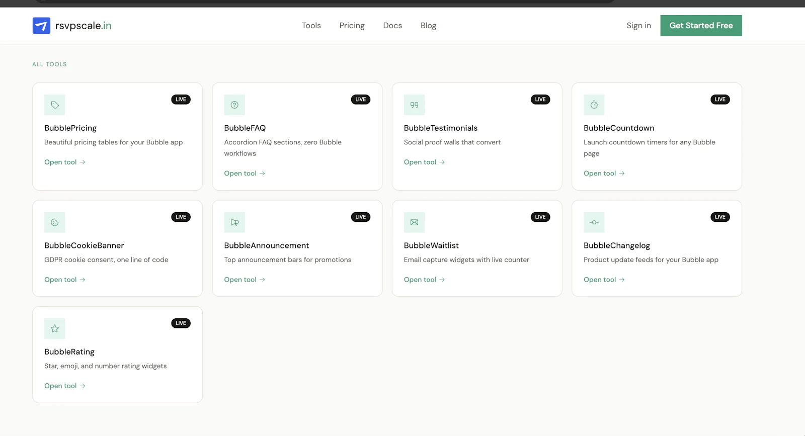 rsvpscale.in screenshot 2