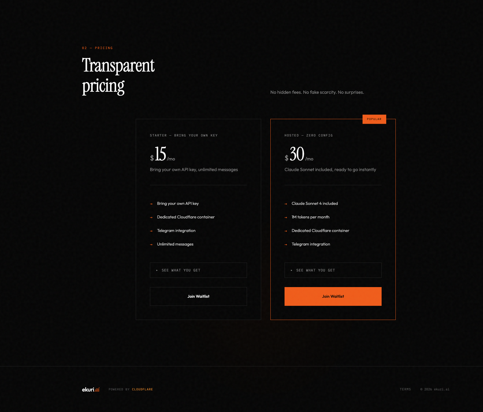 Ekuri - Screenshot 4 showing product features and functionality