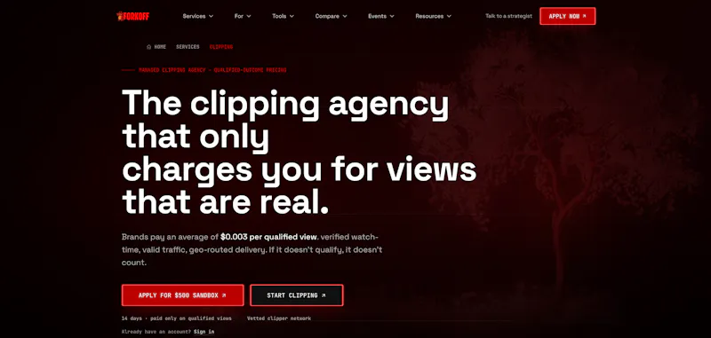 FORKOFF screenshot 2