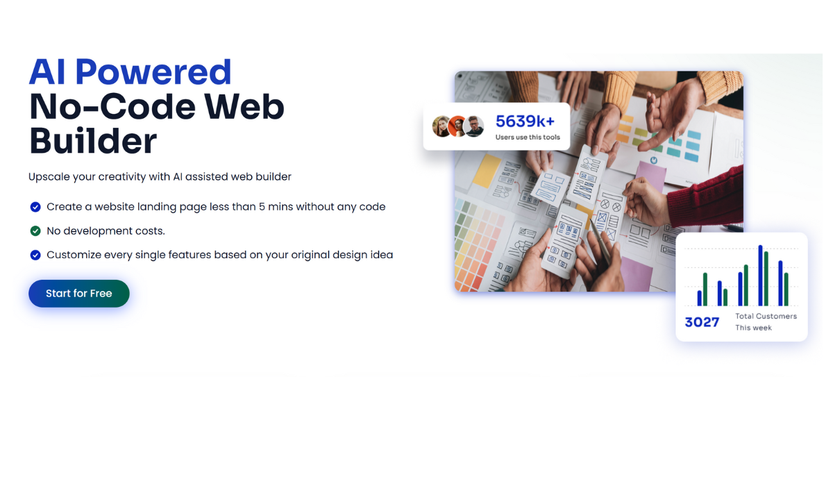 Clickpresso.ai - Заварите свои целевые страницы/воронки за 5 минут с ИИ медиа 2