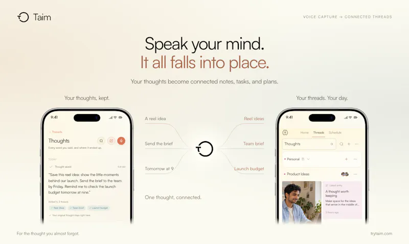 Taim screenshot 3