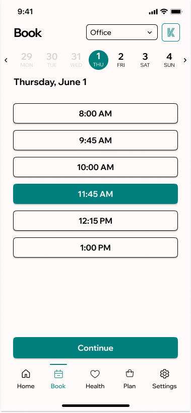 KIRO - Screenshot 2 showing product features and functionality