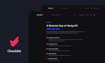 Checklist gallery image