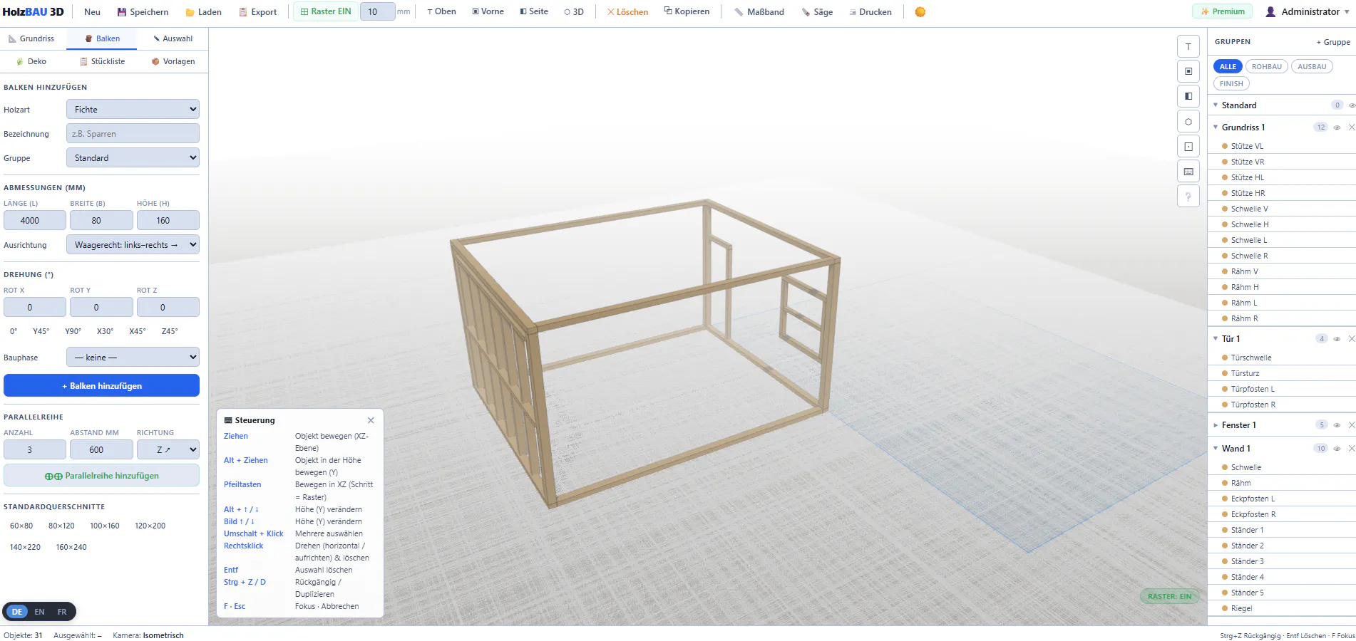 Holzbau 3D gallery image
