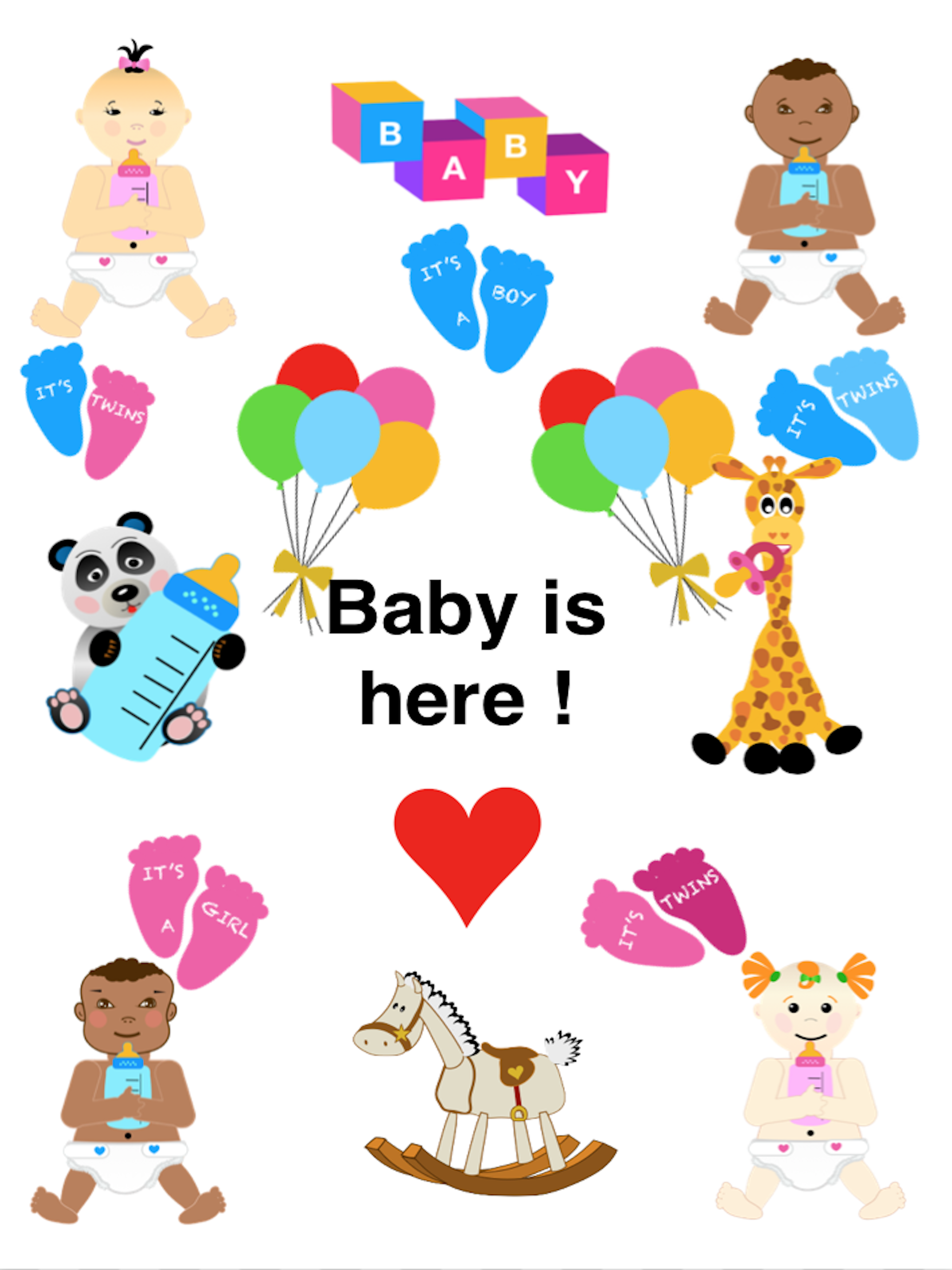 Baby shower sticker pack (iOS) gallery image