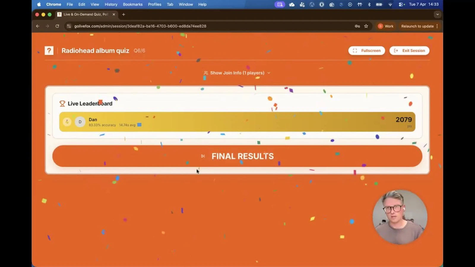 LiveFox screenshot 1 (video preview)