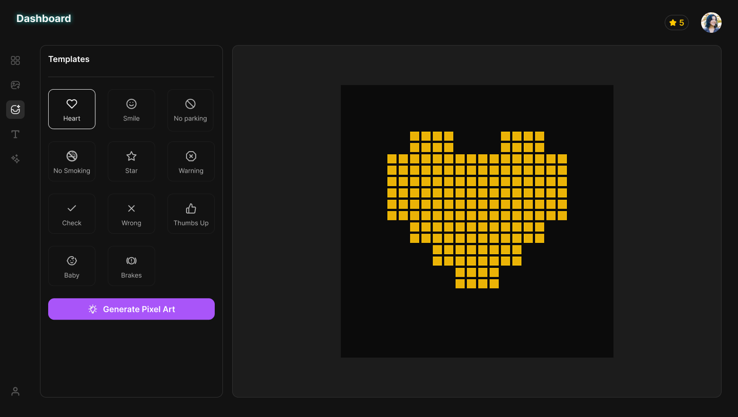 PixelArt Generator gallery image