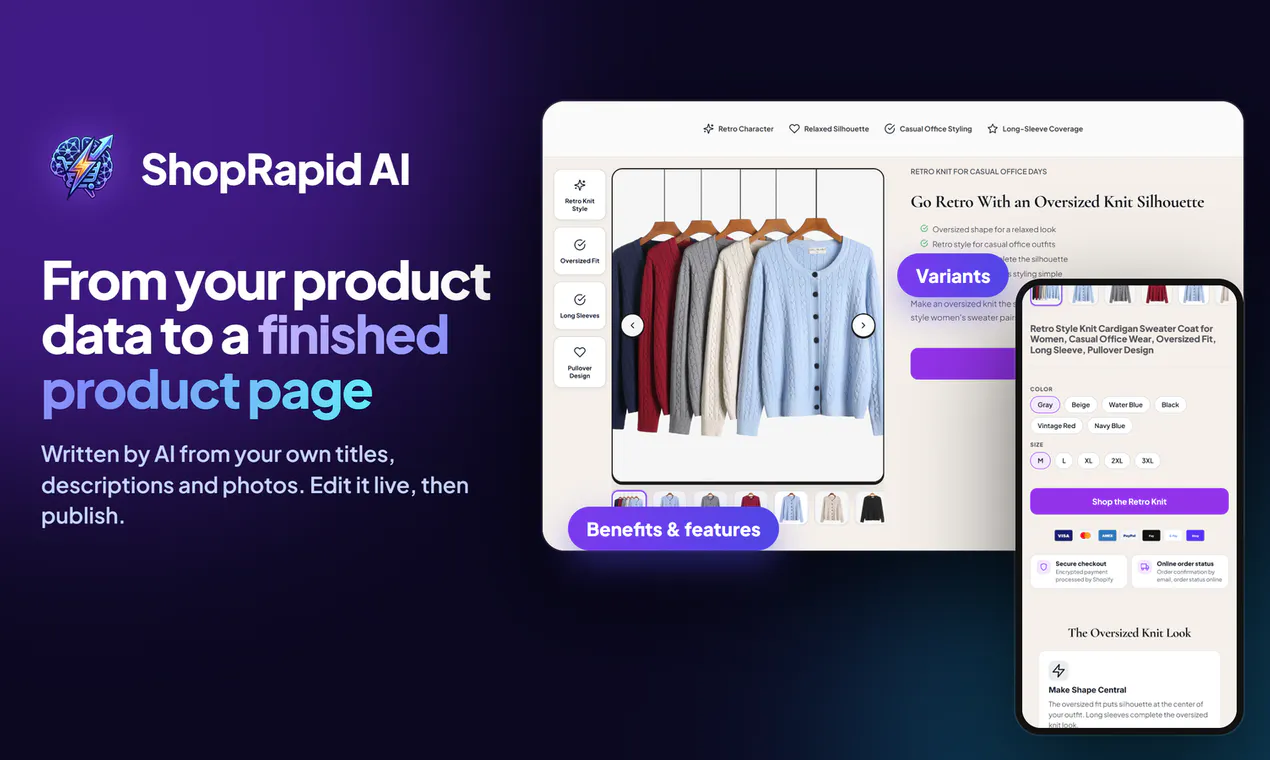 ShopRapid AI gallery image