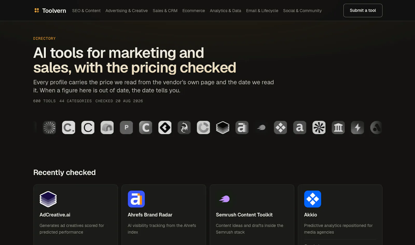 Toolvern screenshot 1