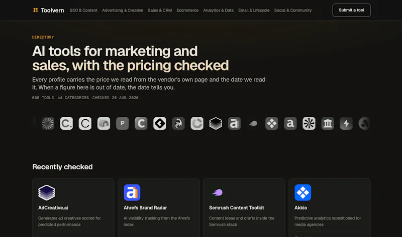 Toolvern screenshot 1