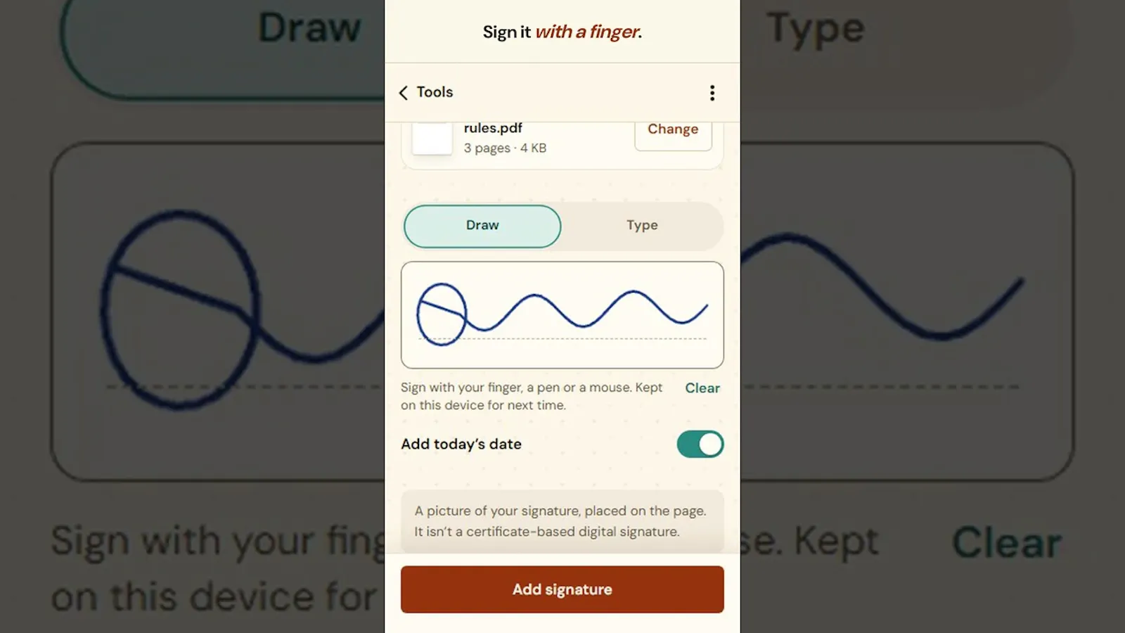 implements screenshot 1 (video preview)