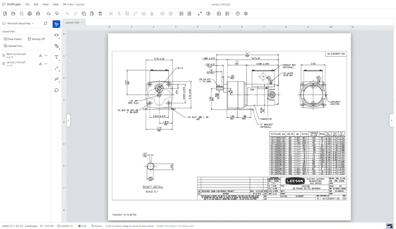 DraftLayer screenshot 2