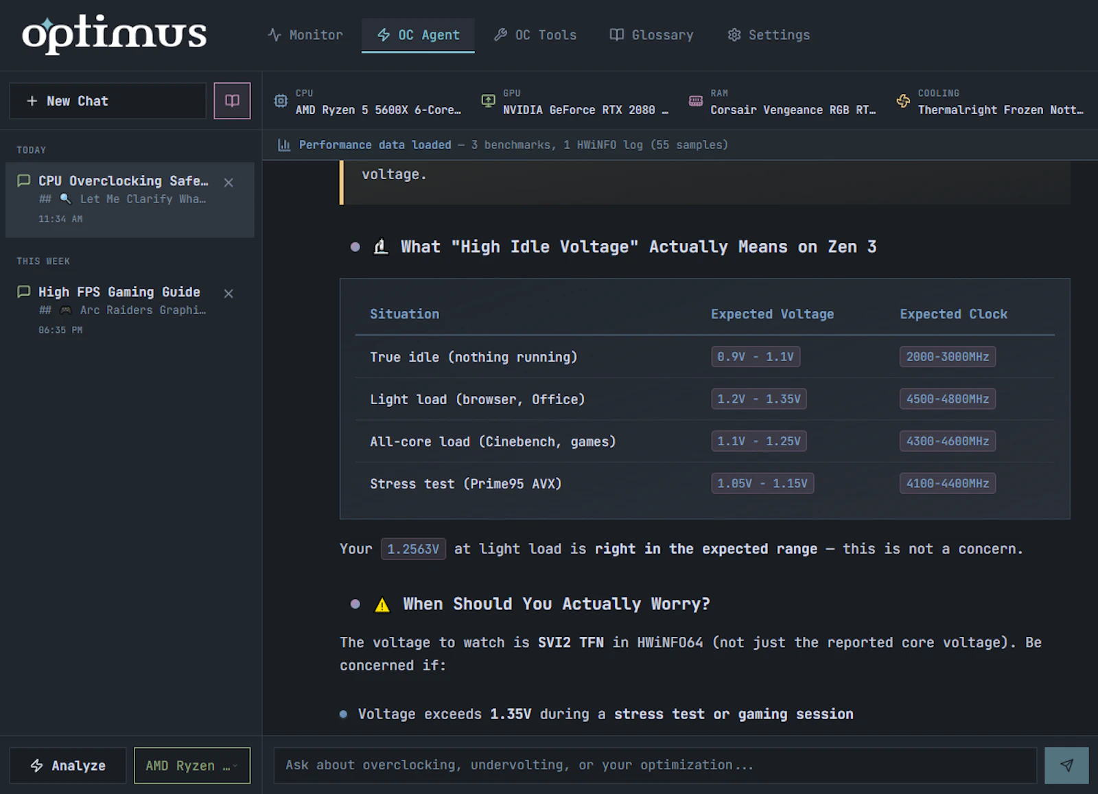 Optimus screenshot 5