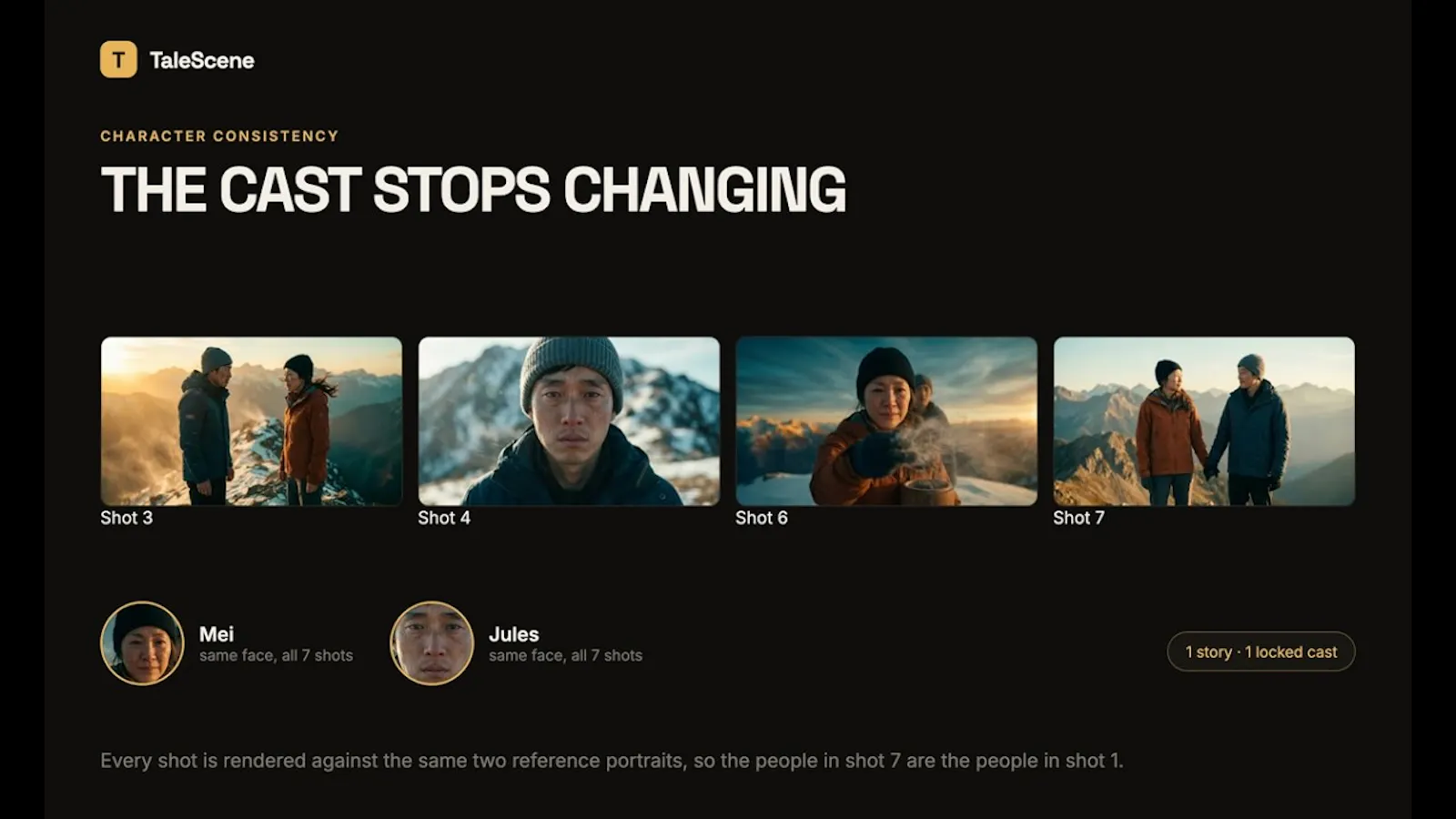 TaleScene screenshot 1 (video preview)