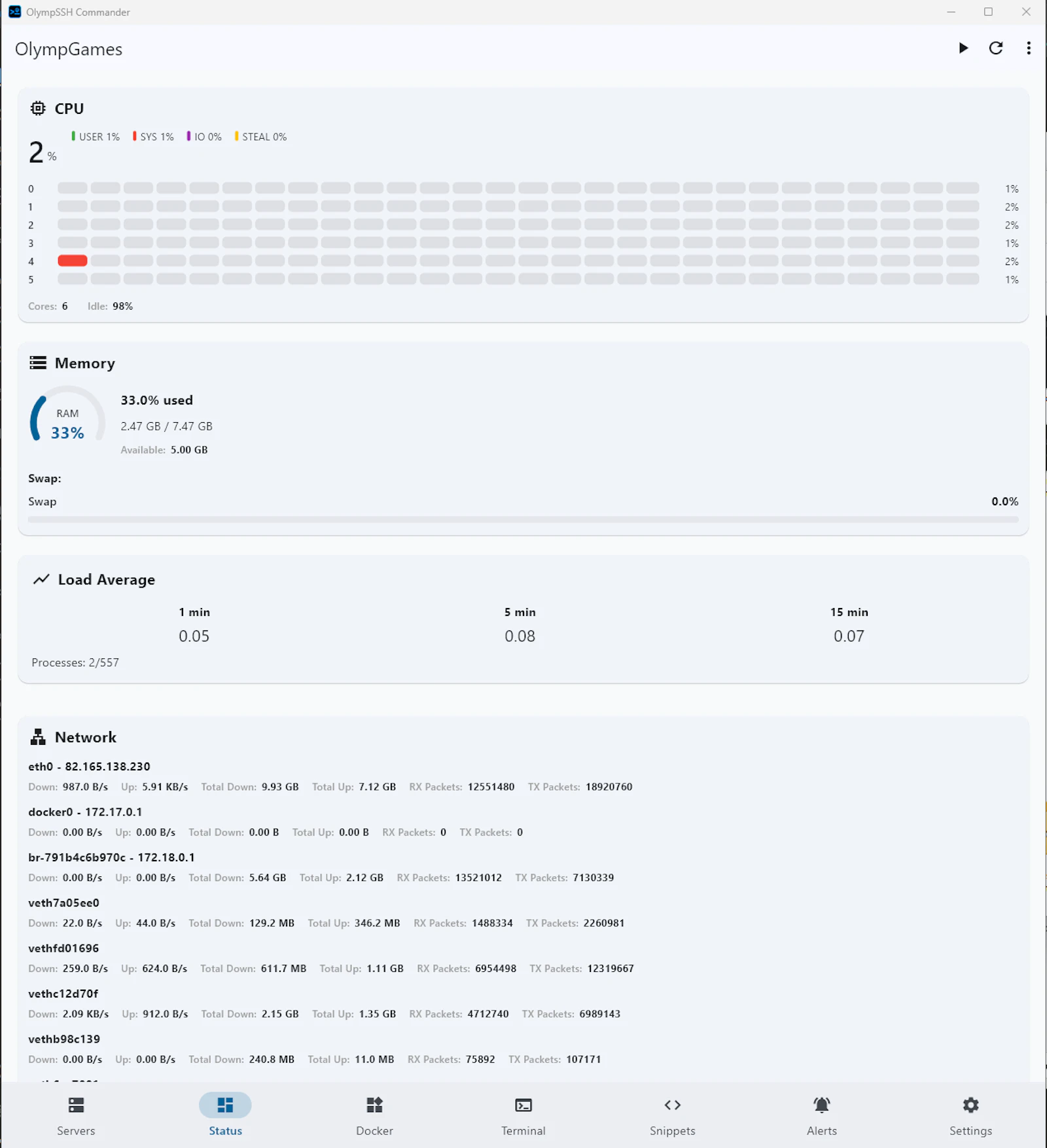 OlympSSH Commander screenshot 3