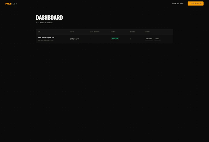 priceblind screenshot 2