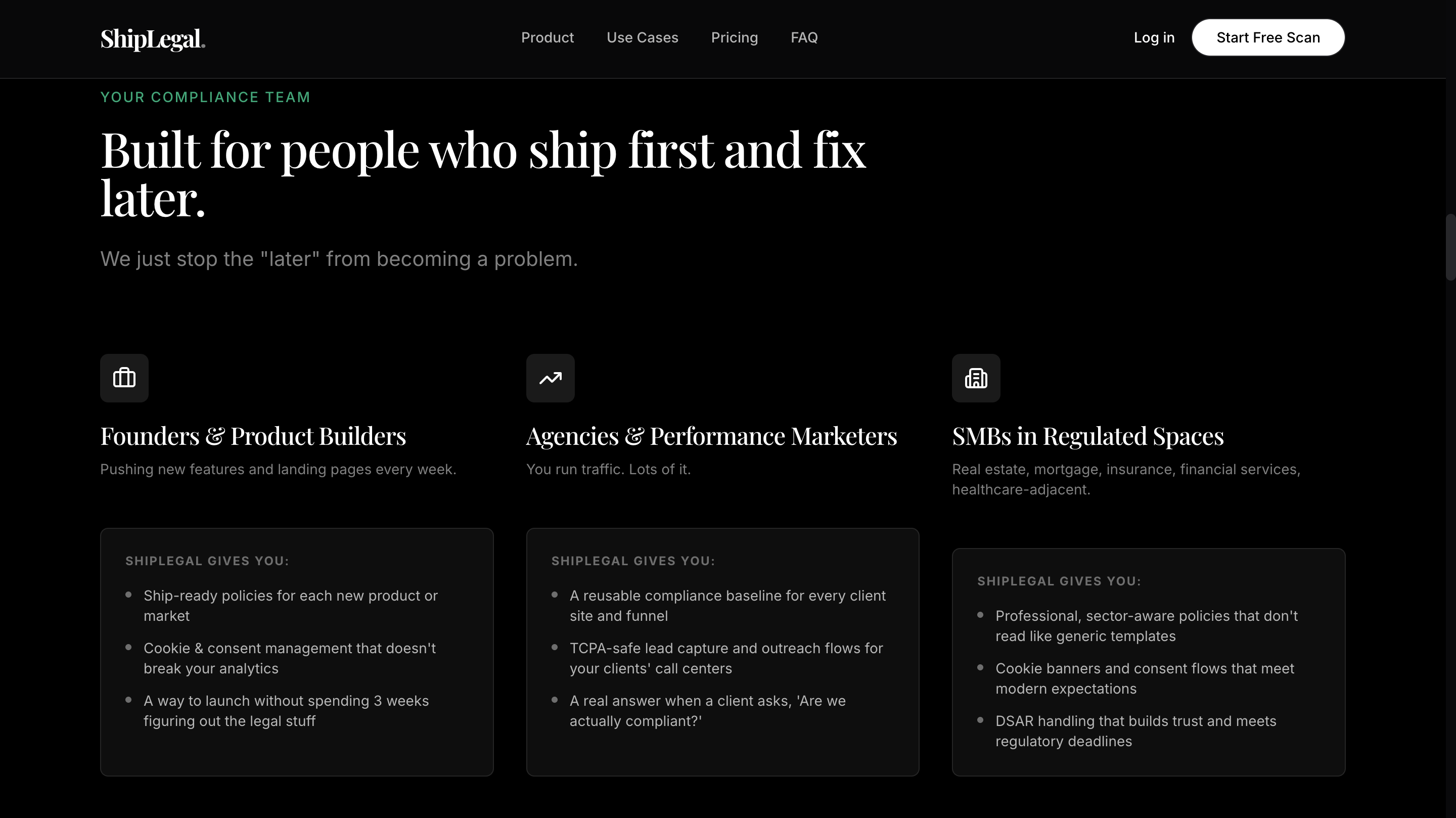 ShipLegal - Screenshot 4 showing product features and functionality
