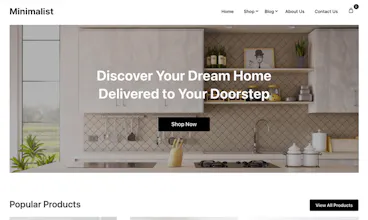 Minimalist E-commerce gallery image