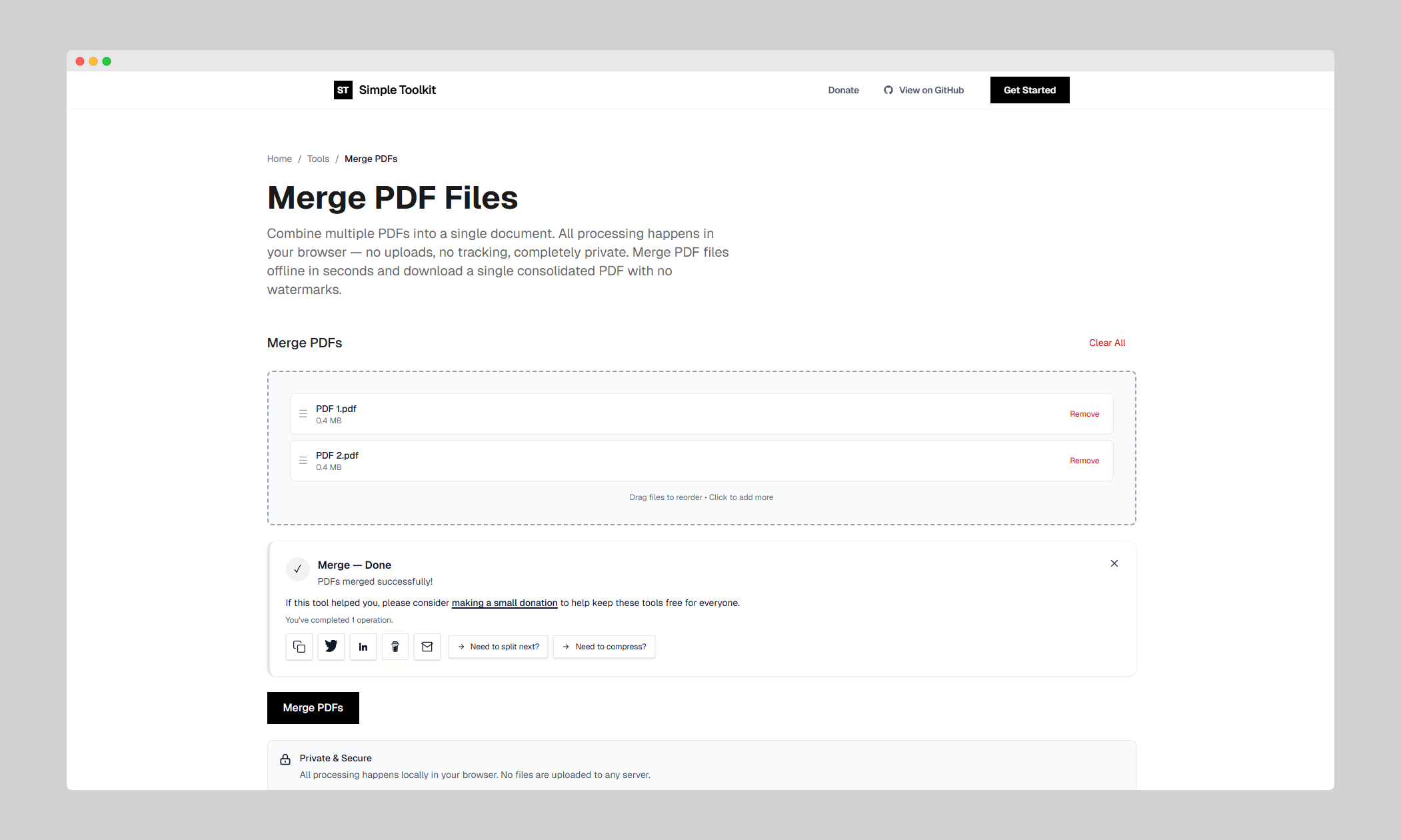 Simple Toolkit - Screenshot 3 preview