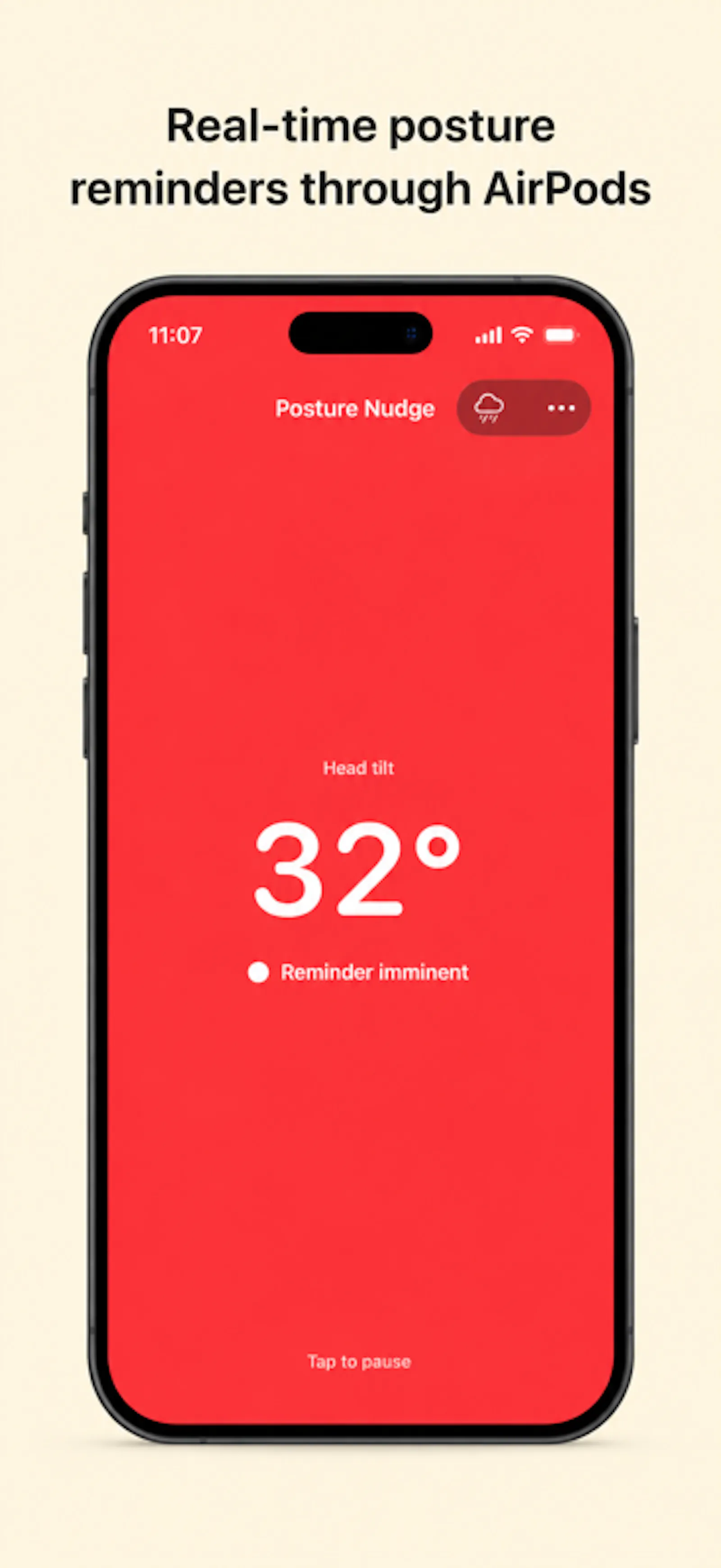 Posture Nudge screenshot 2